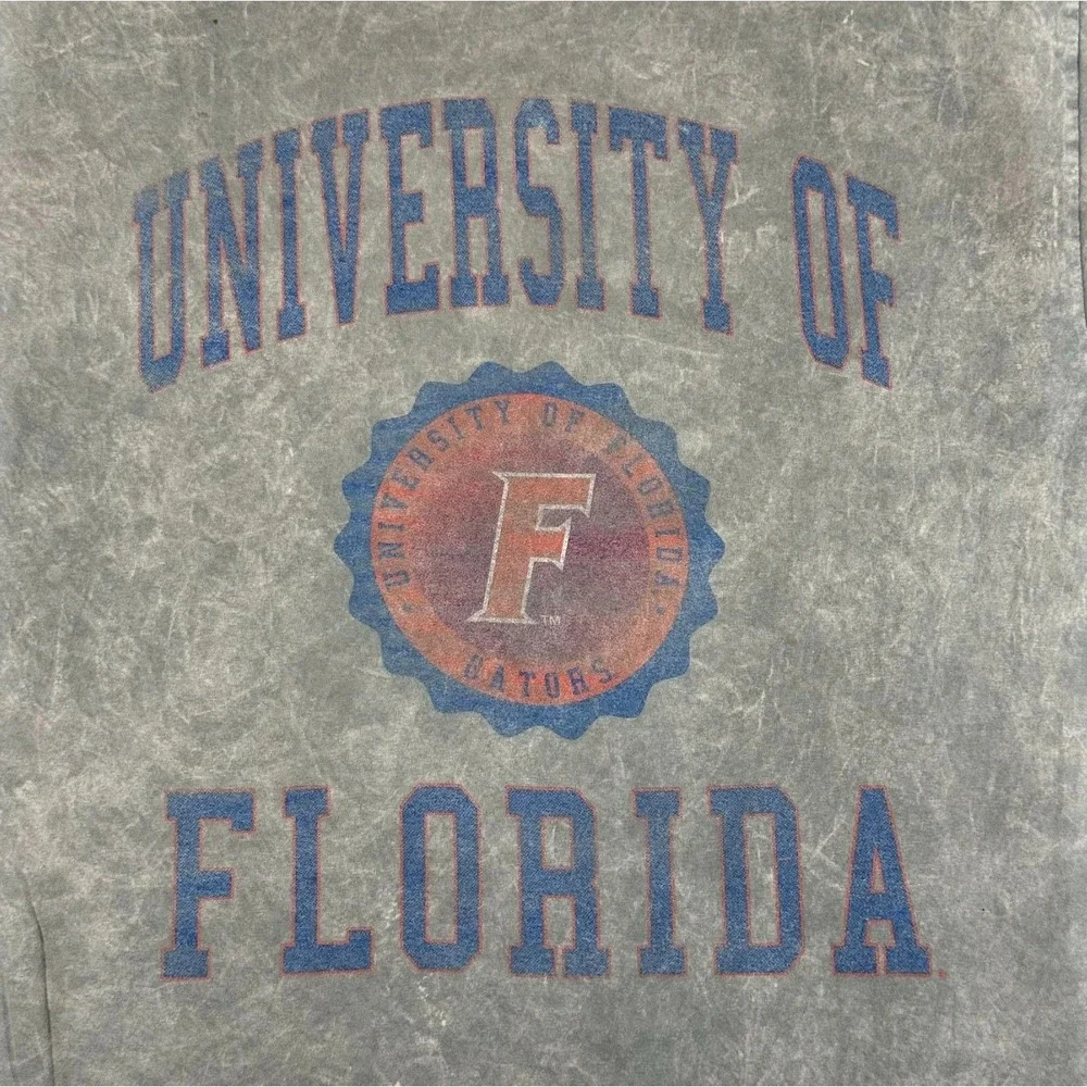 University of Florida Gators Acid Wash Graphic Tee – Vintage Style – Size L - Picture 2 of 6